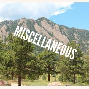 MISCELLANEOUS Items Below